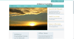 Desktop Screenshot of ambiencecounseling.com